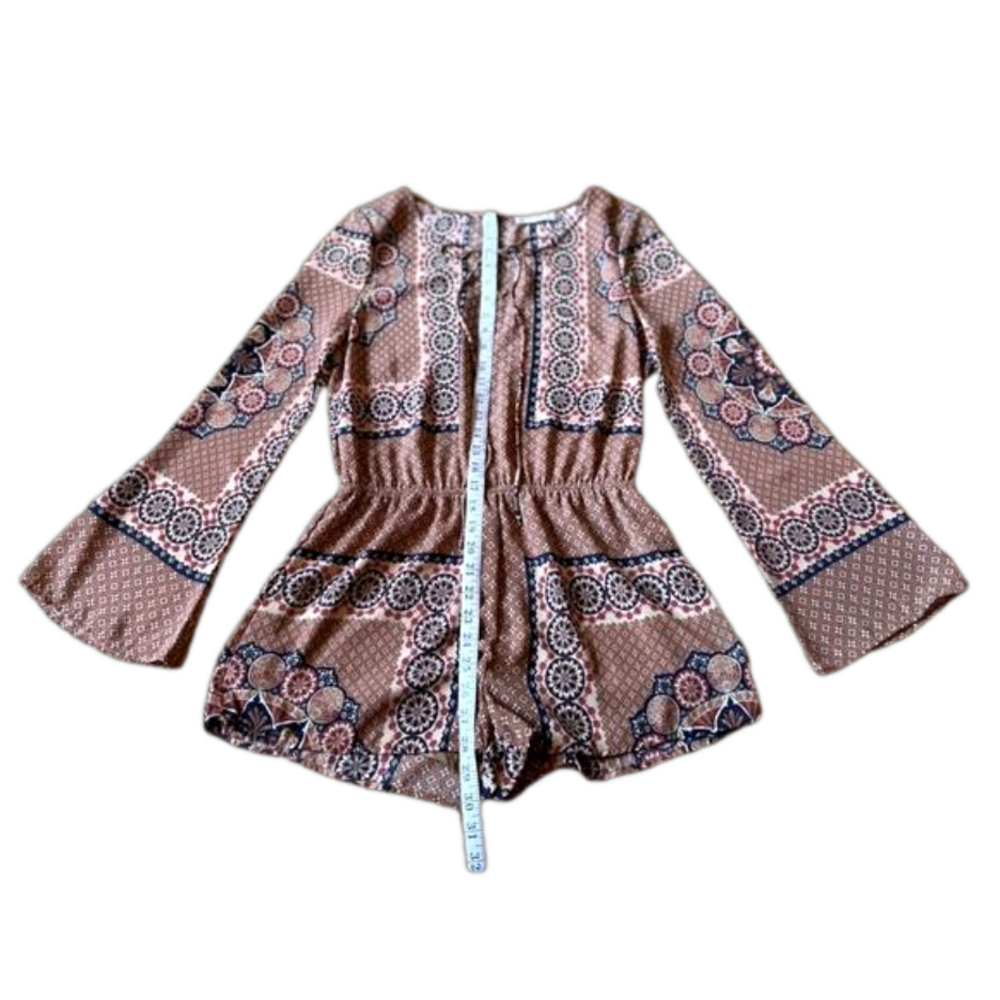 Women’s Altar’d State Multicolor/Pattern Romper Size M
